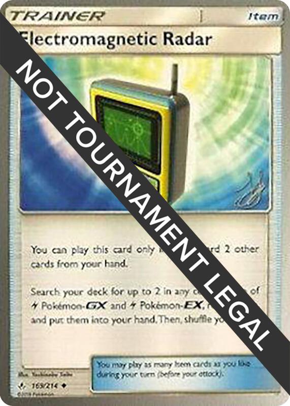 Electromagnetic Radar - 2019 (Henry Brand) 169/214 from World Championship Decks
