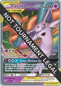 Espeon & Deoxys GX - 2019 (Henry Brand) #72/236 from World Championship Decks Pokemon card image