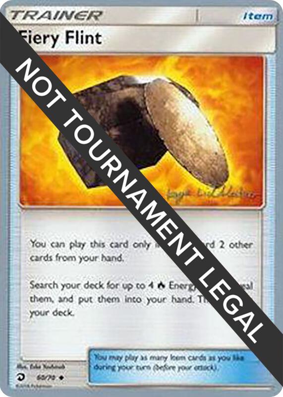Fiery Flint - 2019 (Kaya Lichtleitner) 60/70 from World Championship Decks