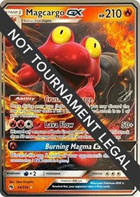 Magcargo GX - 2019 (Henry Brand) #44/214 from World Championship Decks Pokemon card image