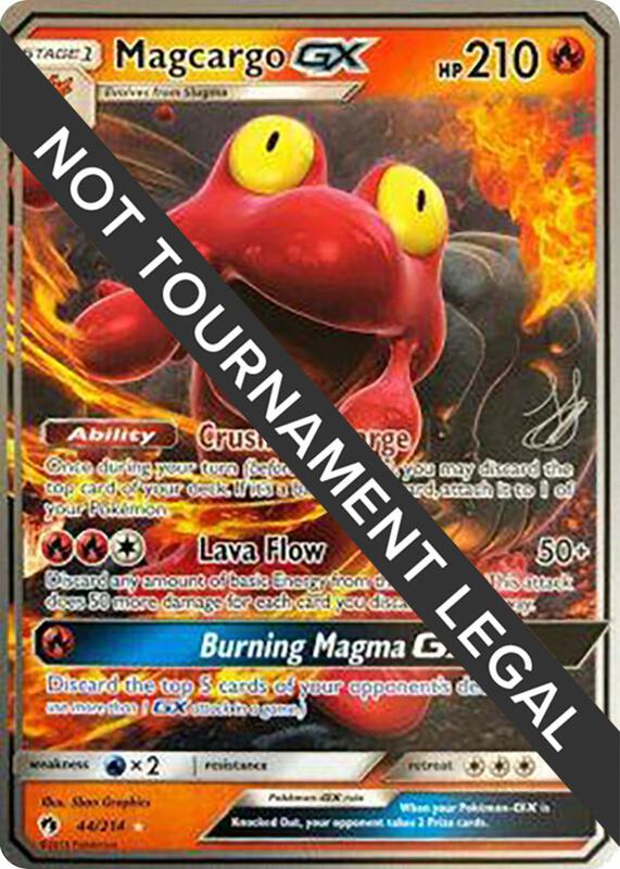 Magcargo GX - 2019 (Henry Brand) 44/214 from World Championship Decks