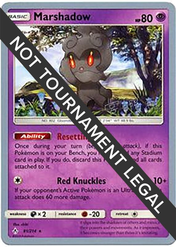 Marshadow - 2019 (Haruki Miyamoto) 81/214 from World Championship Decks