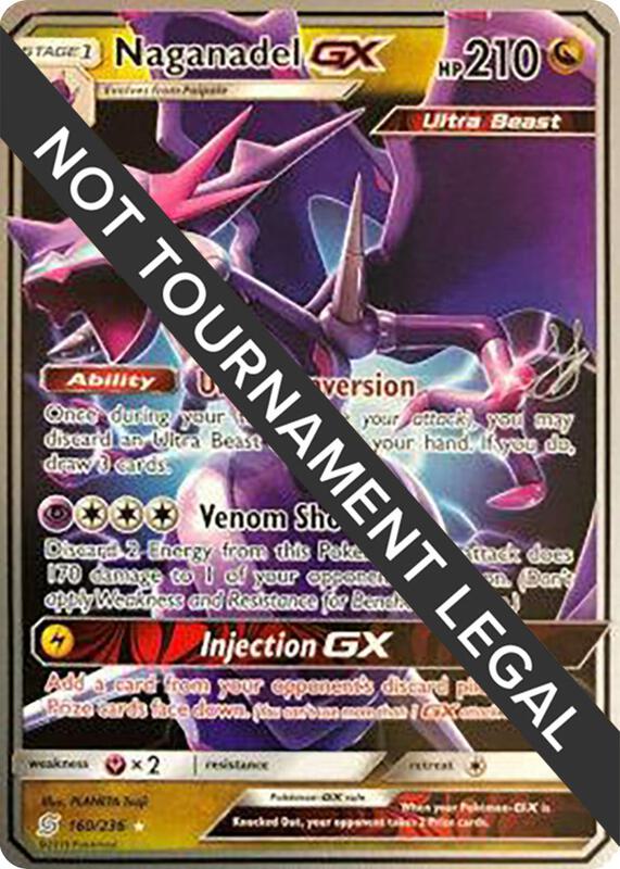 Naganadel GX - 2019 (Henry Brand) 160/236 from World Championship Decks