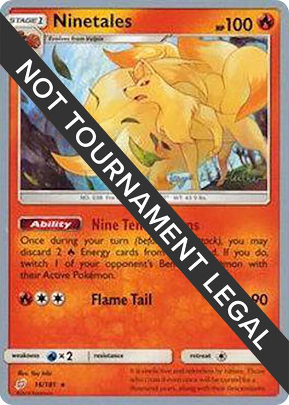 Ninetales - 2019 (Kaya Lichtleitner) 16/181 from World Championship Decks