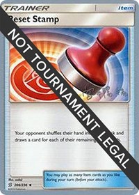 Reset Stamp - 2019 (Haruki Miyamoto) #206/236 from World Championship Decks Pokemon card image