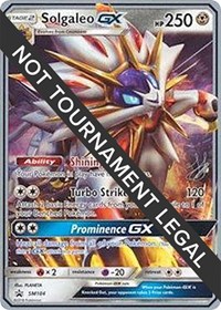 Solgaleo GX - 2019 (Henry Brand) #SM104 from World Championship Decks Pokemon card image