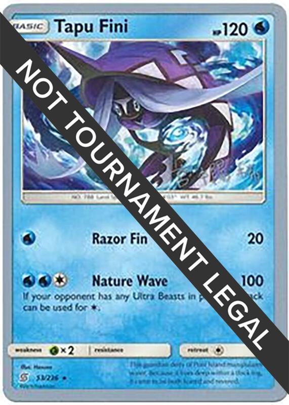 Tapu Fini - 2019 (Haruki Miyamoto) 53/236 from World Championship Decks