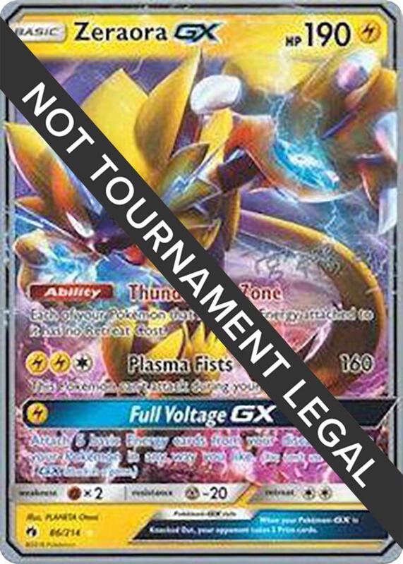 Zeraora GX - 2019 (Haruki Miyamoto) 86/214 from World Championship Decks