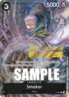 本格派ま！ Smoker (Pre-Release) [Winner] - One Piece Promotion Cards ワンピース カードゲーム