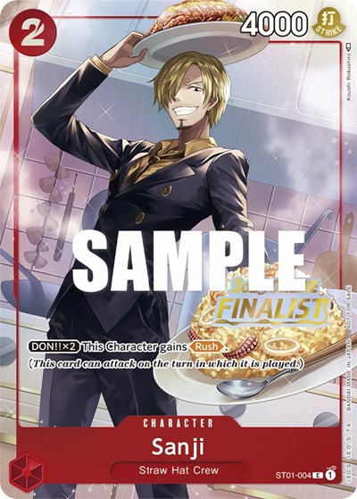 Sanji (Online Regional 2023) [Finalist] One Piece Promotion Cards card price