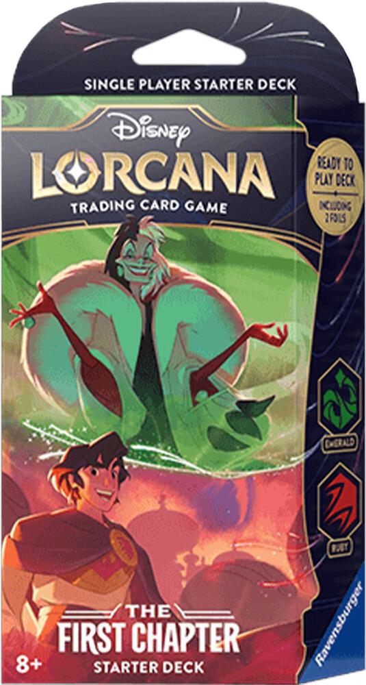 Disney Lorcana: The First Chapter Starter Deck (Emerald