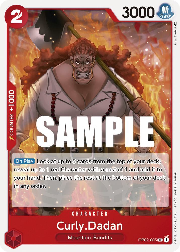 Curly.Dadan - Paramount War - One Piece Card Game - TCGplayer.com