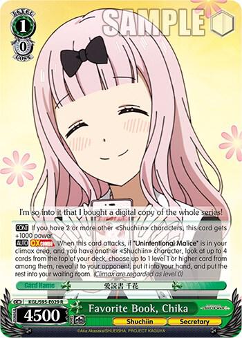 Favorite Book, Chika