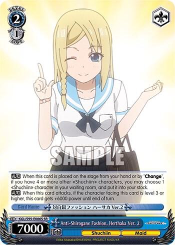 Anti-Shirogane Fashion, Herthaka Ver. 2 (SR)