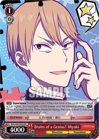 Brains of a Genius? Miyuki