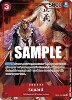 Squard (Box Topper) - Paramount War - One Piece Card Game