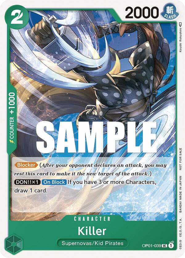 Killer (Promotion Pack 2023) - One Piece Promotion Cards - One