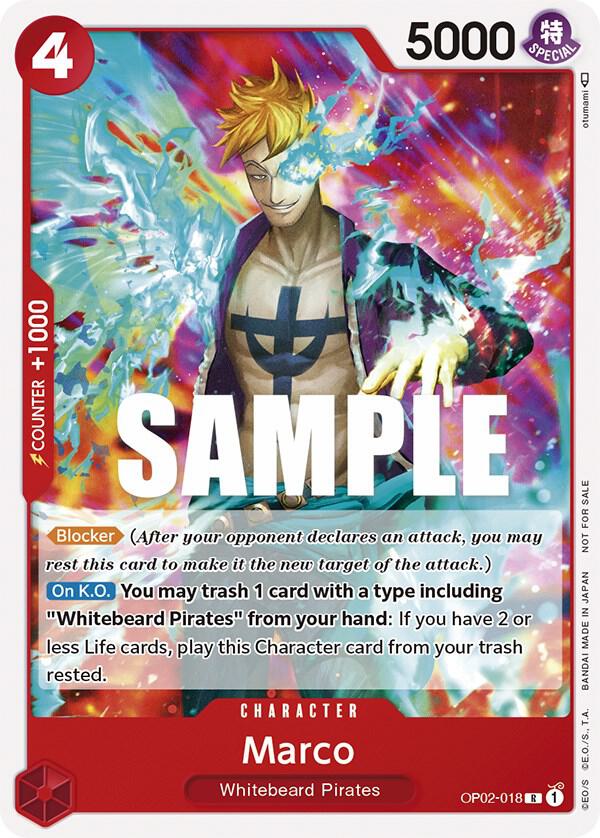 Marco (Promotion Pack 2023) - One Piece Promotion Cards - One