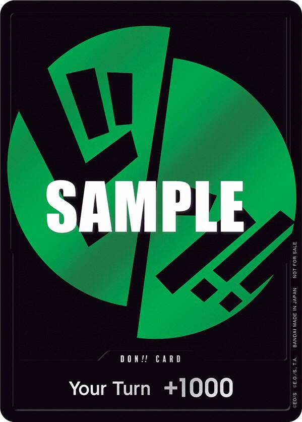 DON!! Card (Green) - One Piece Promotion Cards - One Piece Card