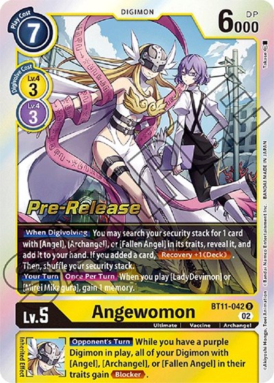 Angewomon Dimensional Phase Pre-Release Cards card price