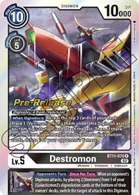 Destromon (Dimensional Phase Pre-Release Cards)