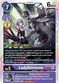 LadyDevimon (Dimensional Phase Pre-Release Cards)
