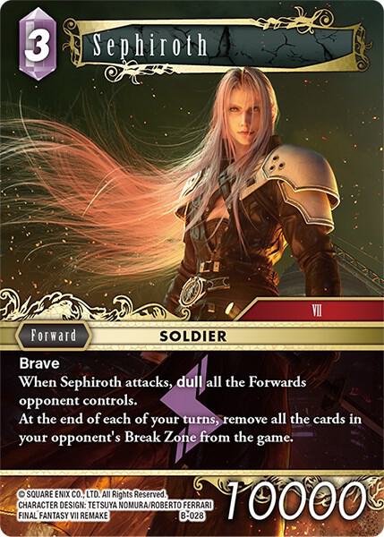 Sephiroth (Boss Deck: Final Fantasy VII) — Final Fantasy TCG card