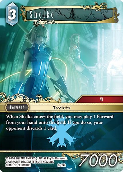 Shelke (Boss Deck: Final Fantasy VII) — Final Fantasy TCG card