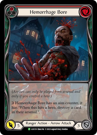 Hemorrhage Bore Red