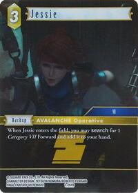 Jessie - Final Fantasy Deck Exclusive Cards trading card