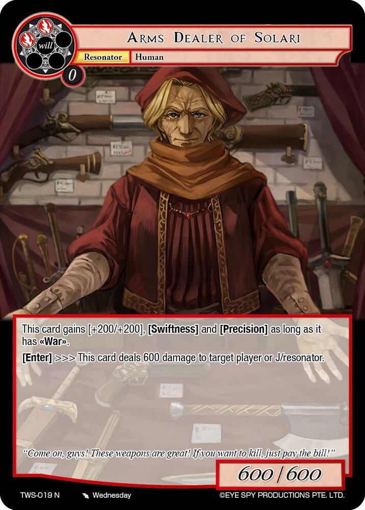 Arms Dealer of Solari