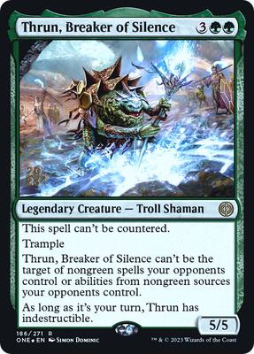 Thrun, Breaker of Silence #186 – Prerelease Cards (Rare)