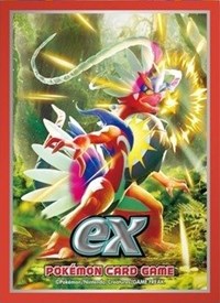 Pokemon TCG: Pokemon Center Japan Exclusive Card Sleeves - Koraidon Scarlet ex ( · Pokemon International Card Sleeves