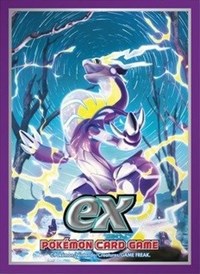 Pokemon TCG: Pokemon Center Japan Exclusive Card Sleeves - Miraidon Violet ex (6 · Pokemon International Card Sleeves