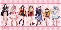 Bushiroad Rubber Mat Collection V2 Vol.449: BanG Dream! Girls Band Party! - Flow · Bushiroad Playmats