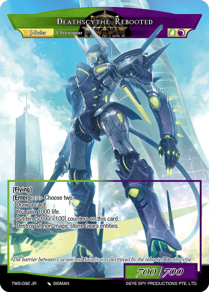 Repairing the Deathscythe // Deathscythe Rebooted