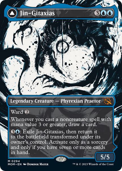 Jin-Gitaxias (Showcase) - March of the Machine - Magic: The