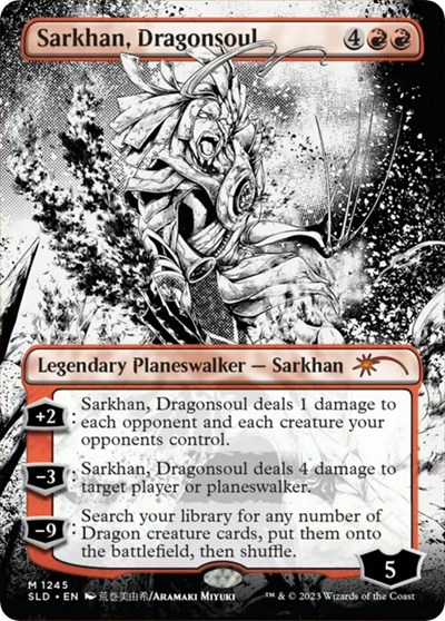 Sarkhan Dragonsoul Borderless