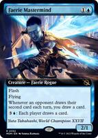 MTG フェアリーの黒幕/Faerie Mastermind 英語 4枚 Faerie Mastermind (Extended Art) | March of the Machine