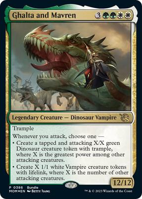 Ghalta and Mavren (MOM Bundle) #386 – Unique and Miscellaneous Promos (Promo)