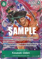 Kouzuki Oden (Alternate Art) - Paramount War - One Piece Card Game