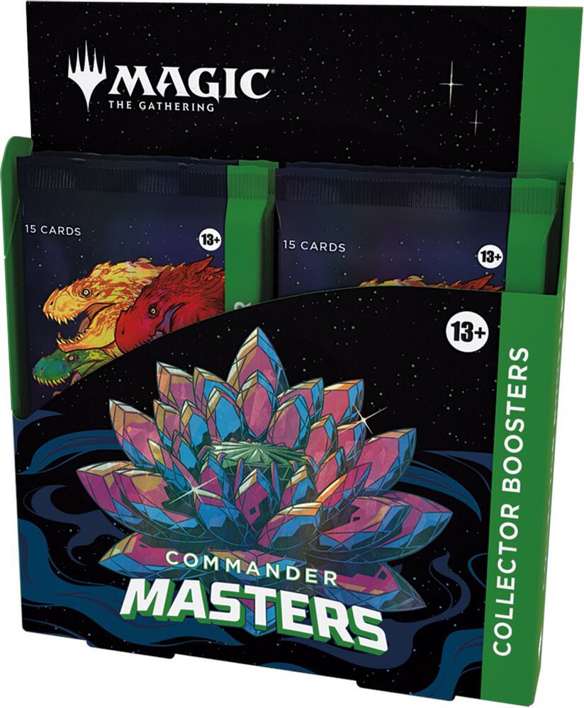 Commander Masters Draft Booster Box Commander Masters Magic The Gathering