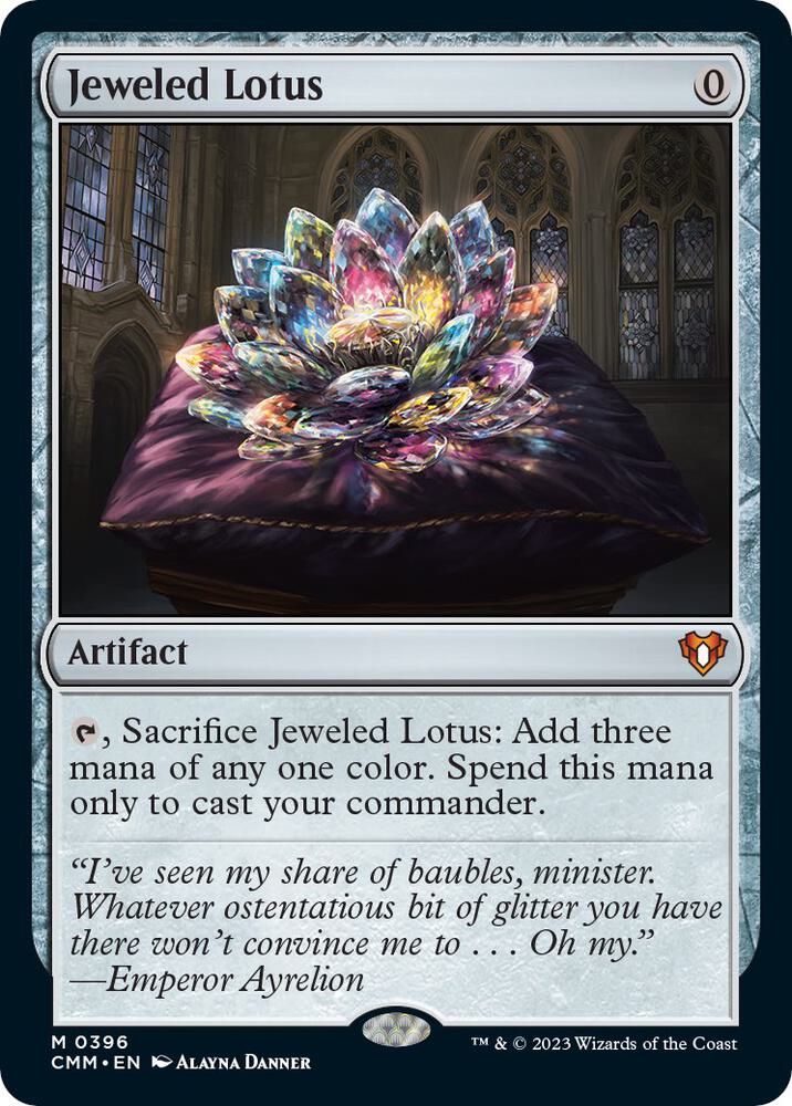 Jeweled Lotus - Commander Masters - Magic: The Gathering