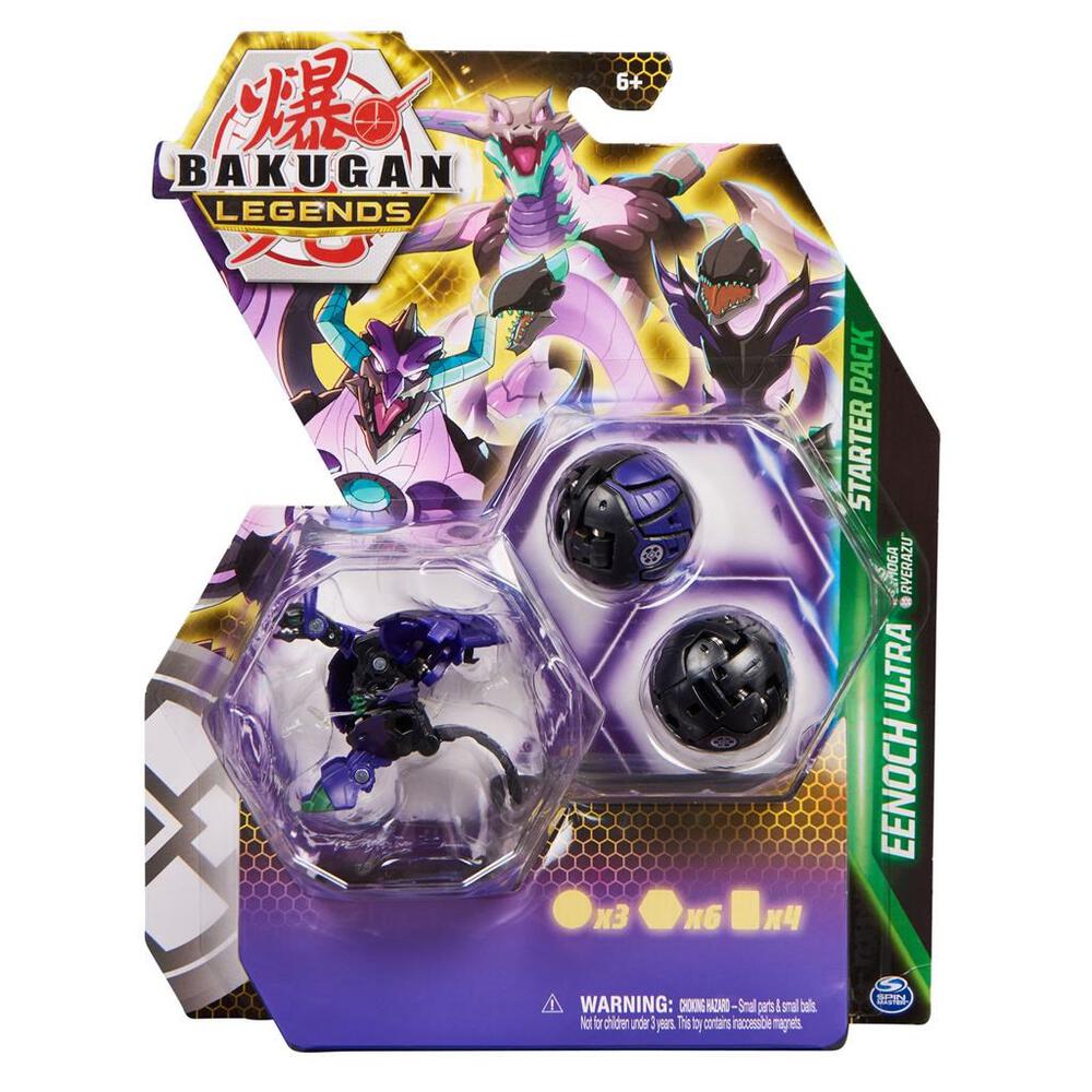 Bakugan Legends Starter Set - Darkus Eenoch Ultra - Legends