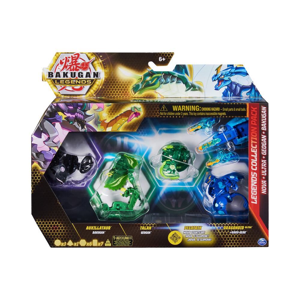 Legends Collection Pack - Auxiliataur, Talan, Pegatrix and Dragonoid Ultra