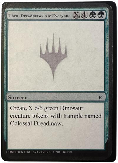 Then, Dreadmaws Ate Everyone