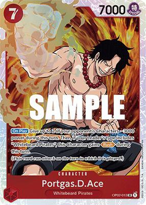 Portgas.D.Ace - Paramount War - One Piece Card Game