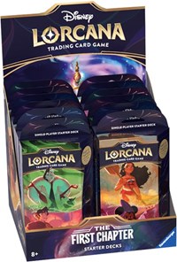 Disney Lorcana: The First Chapter Starter Deck Display - Japanese The First Chapter - Lorcana card