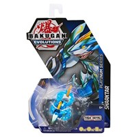Platinum Series Bakugan Single Pack - Aquos Sharktar from Evolutions Pokemon card image