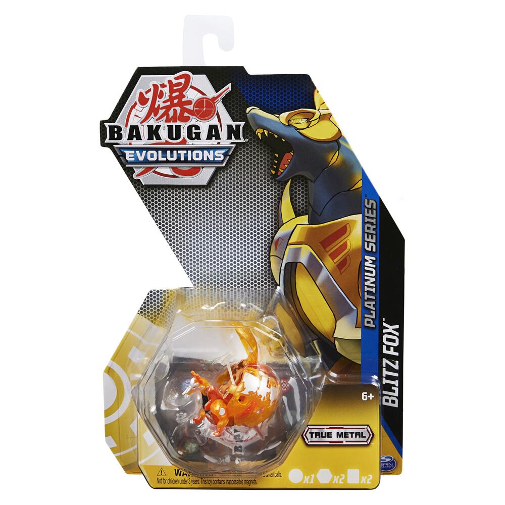 Platinum Series Bakugan Single Pack - Aurelus Blitz Fox